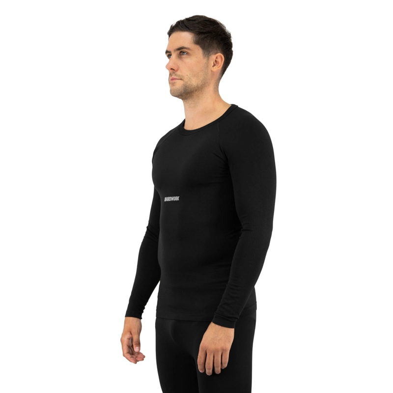 CAMISETA PRIMERA CAPA HW PATAGONIA SPANDEX EN COLOR EN COLOR NEGRO - 2