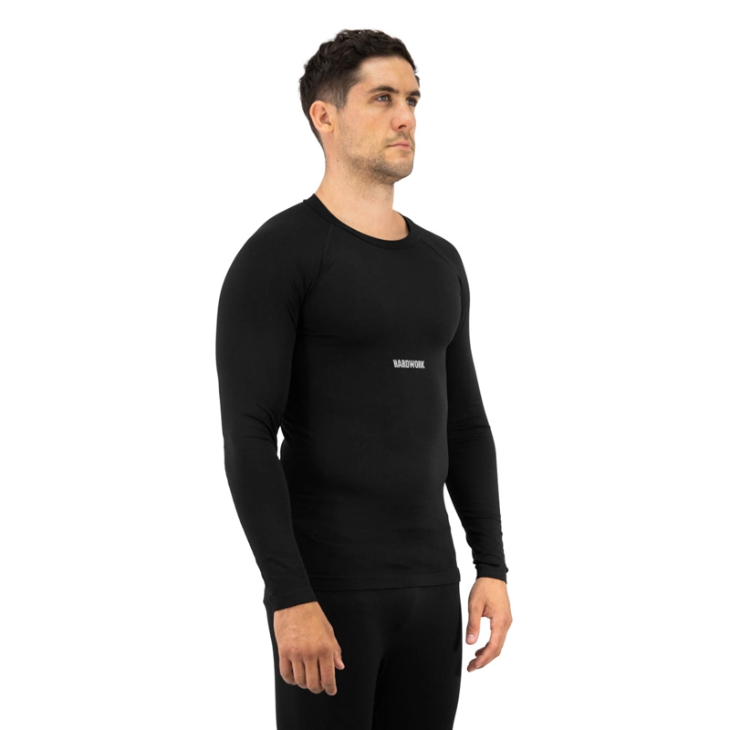 CAMISETA PRIMERA CAPA HW PATAGONIA SPANDEX EN COLOR EN COLOR NEGRO - 3