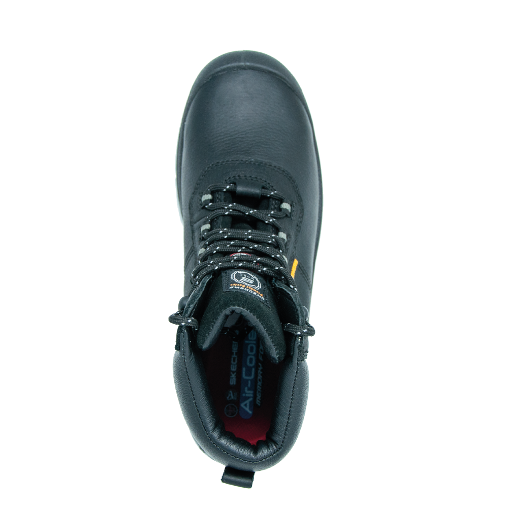 BOTIN SKECHERS HAMMER HIGH BLACK - 3
