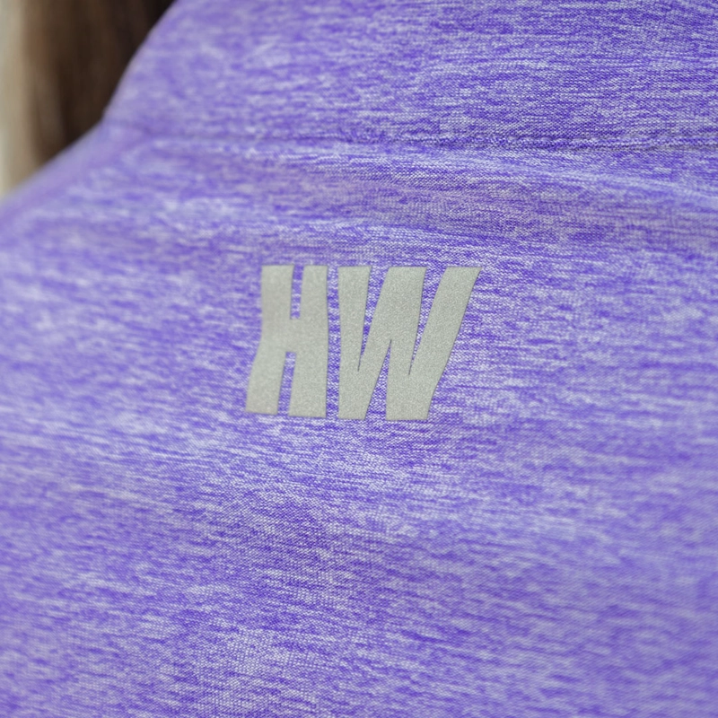 POLERA DRY FIT HW MANGA LARGA MUJER LILA - 5