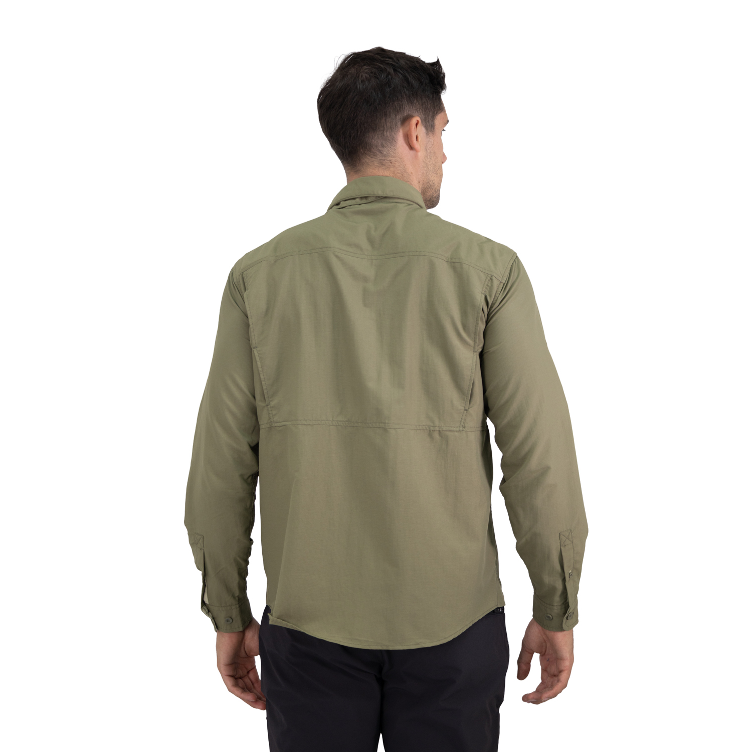 CAMISA HW ARIZONA HOMBRE VERDE OLIVA - 4