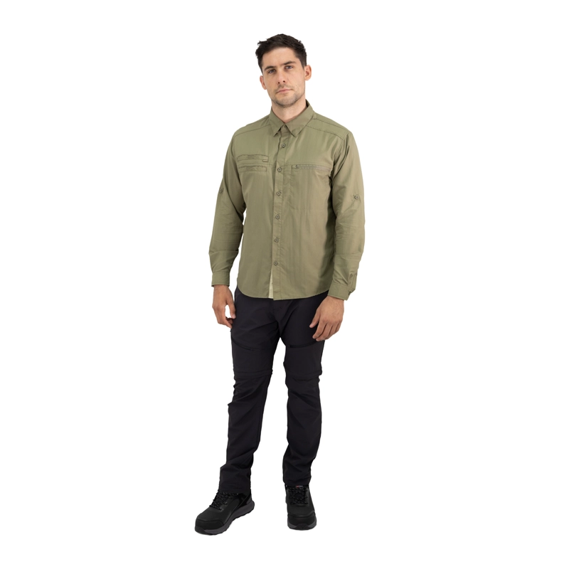 CAMISA HW ARIZONA HOMBRE VERDE OLIVA - 5