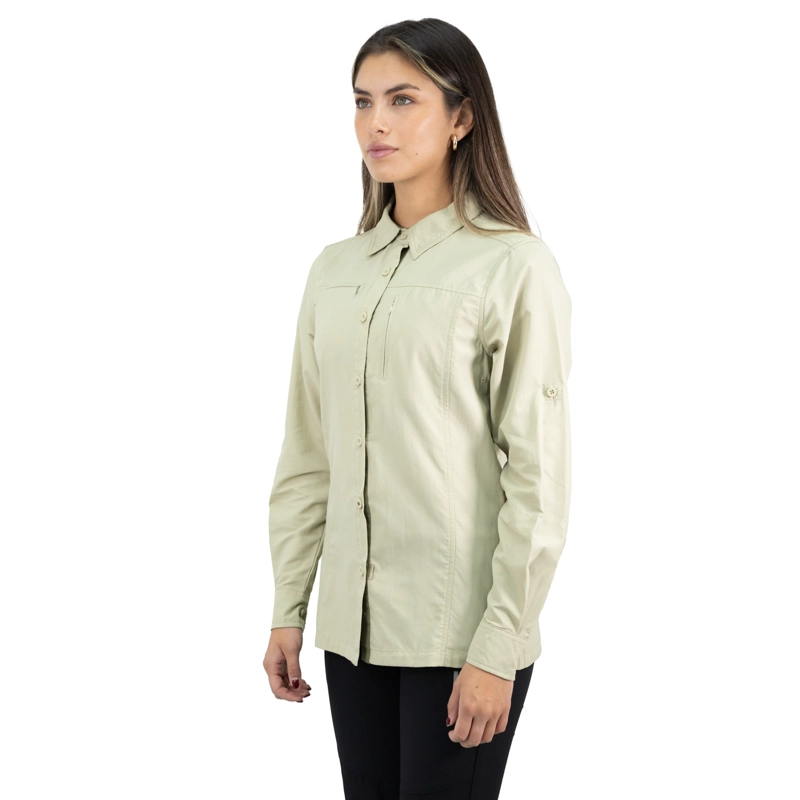 CAMISA HW ARIZONA MUJER BEIGE - 3