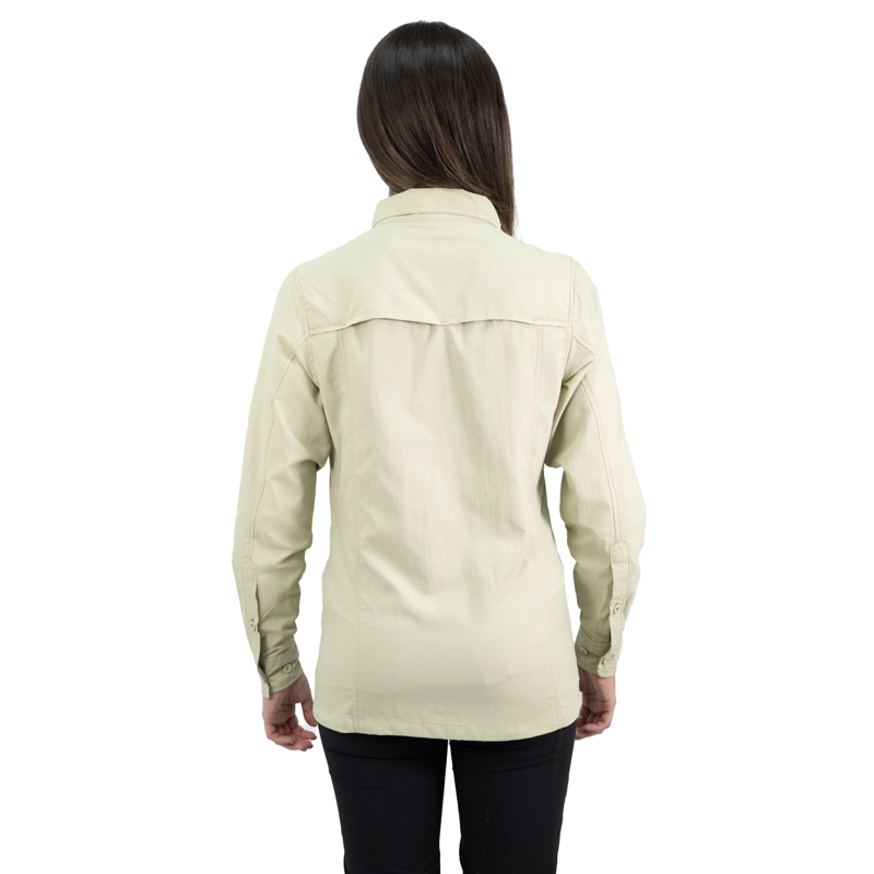 CAMISA HW ARIZONA MUJER BEIGE - 4