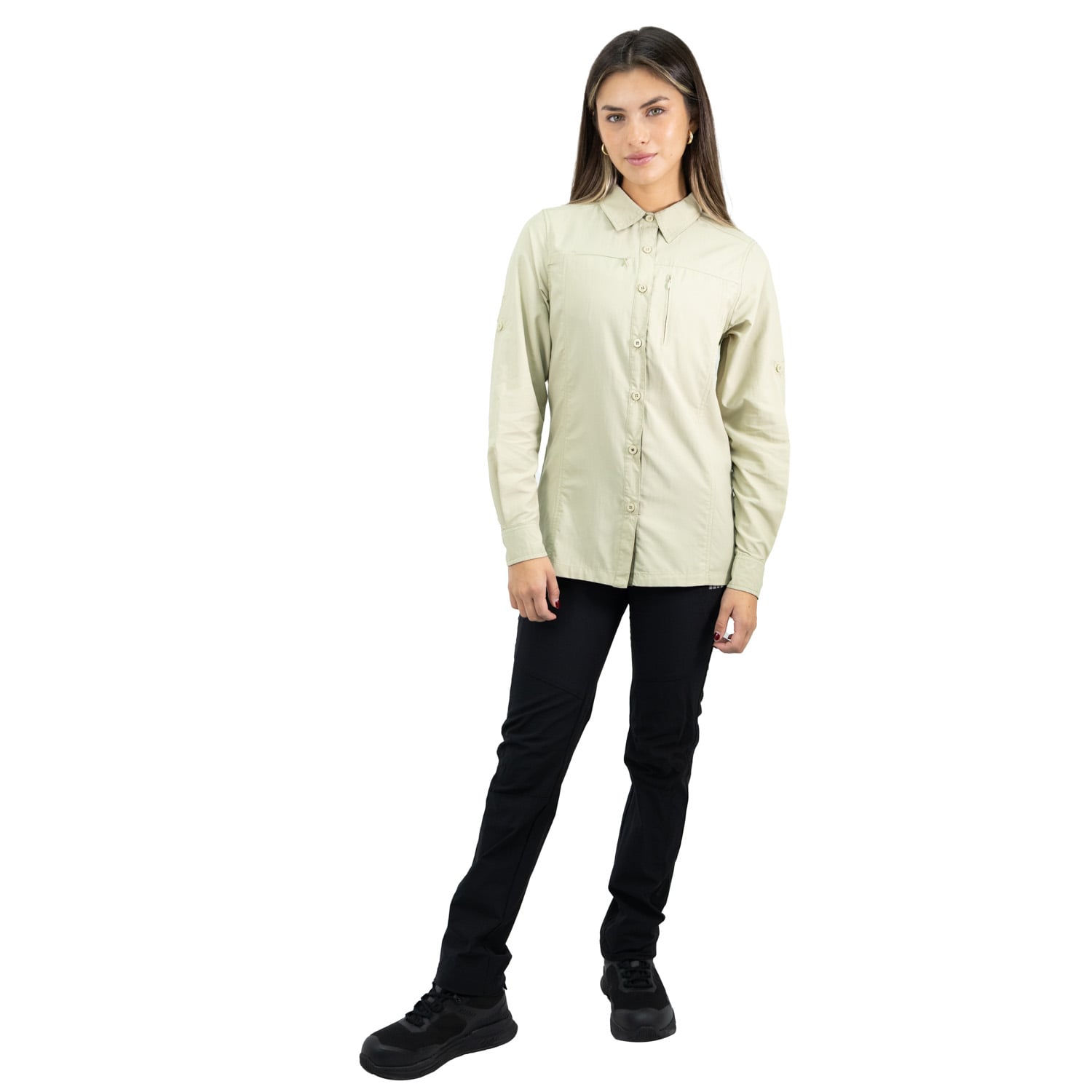 CAMISA HW ARIZONA MUJER BEIGE - 5