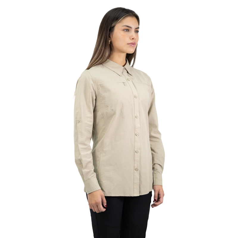 CAMISA HW DUCK DRY MUJER BEIGE - 2
