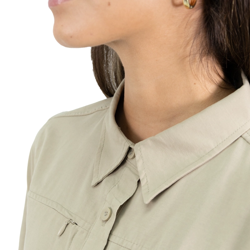 CAMISA HW DUCK DRY MUJER BEIGE - 6