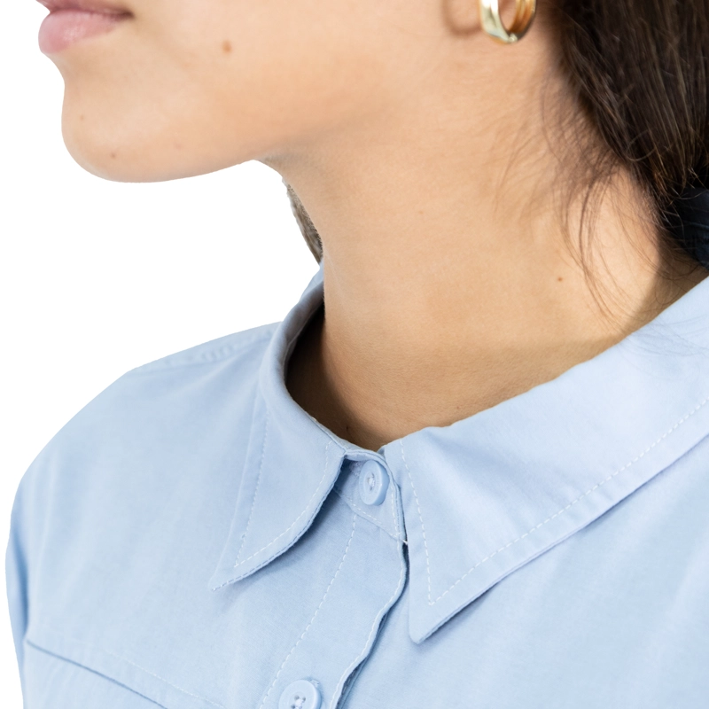 CAMISA HW DUCK DRY MUJER CELESTE - 6