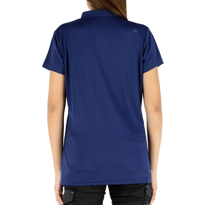 POLERA COOLDRY QUEBEC MANGA CORTA AZUL MUJER - 2