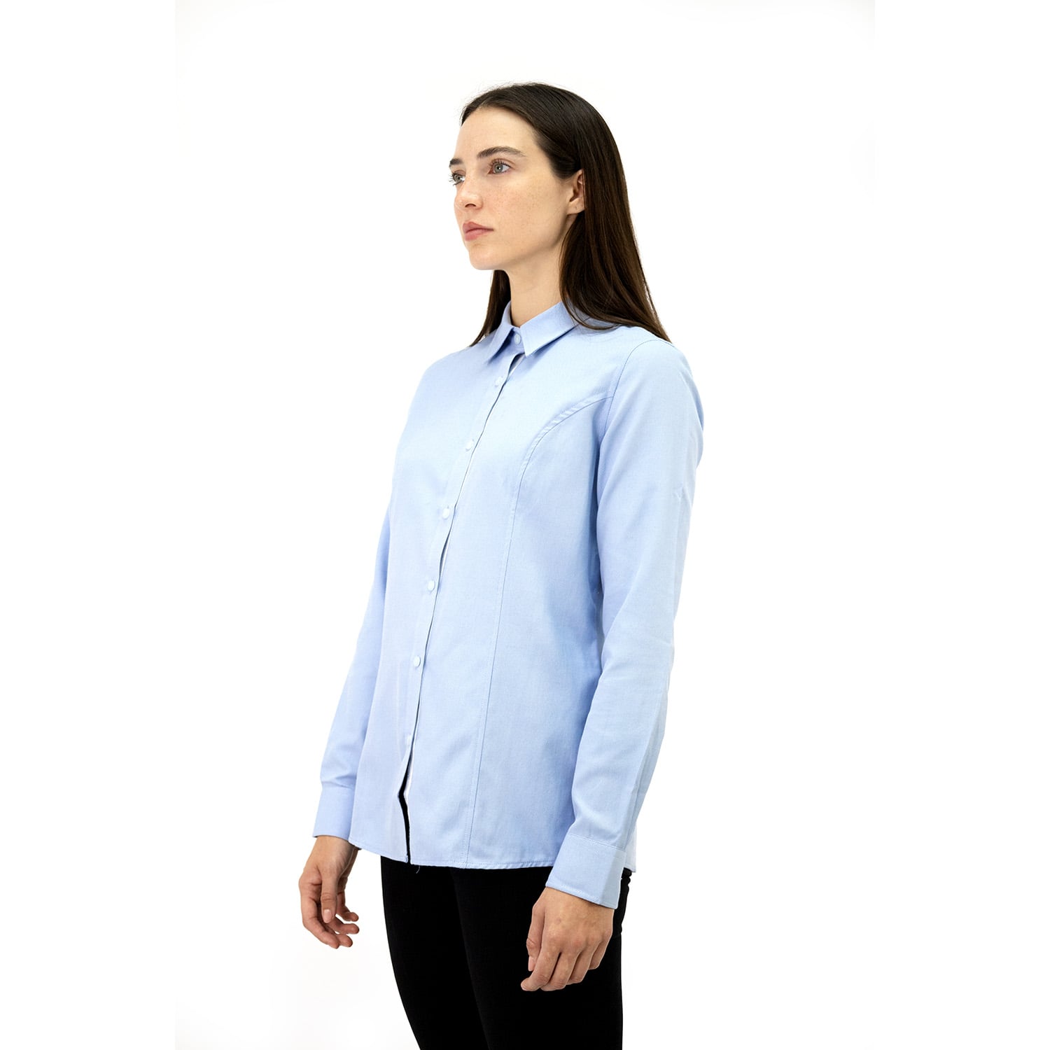 CAMISA QUEBEC VANCOUVER CELESTE MUJER - 3