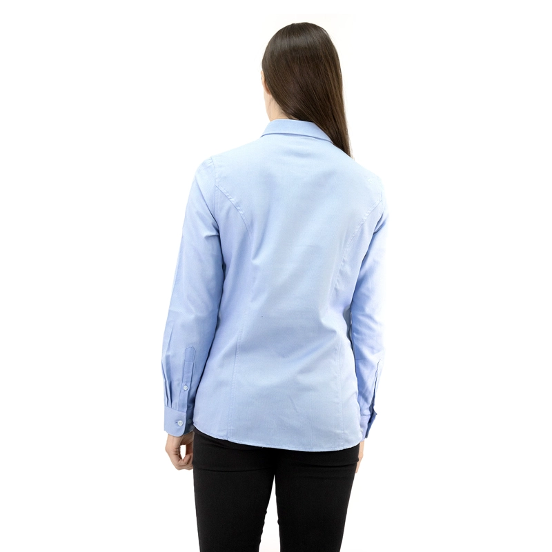 CAMISA QUEBEC VANCOUVER CELESTE MUJER - 4