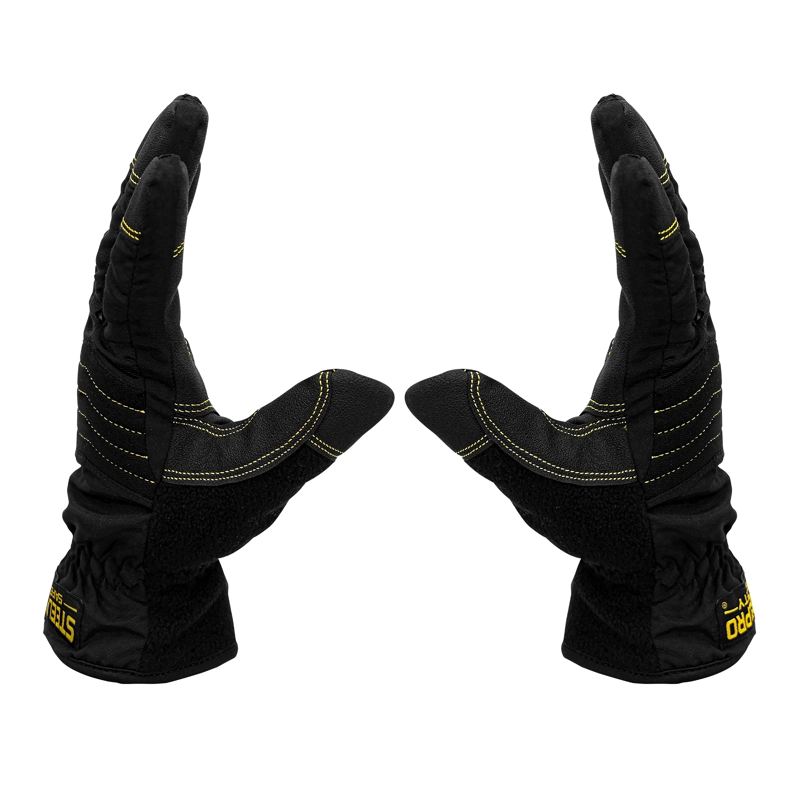 GUANTE STEELPRO NEGRO COLD WORK - 4