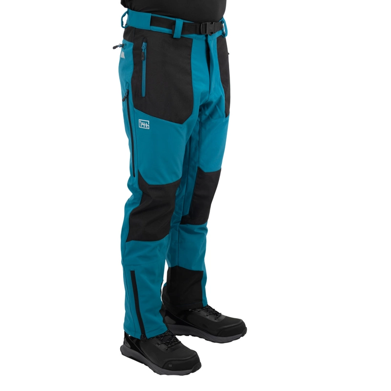 PANTALON TERMICO HW HOMBRE HARDWORK AZUL PETROLEO WOLVERINE ANTIACIDO - 2