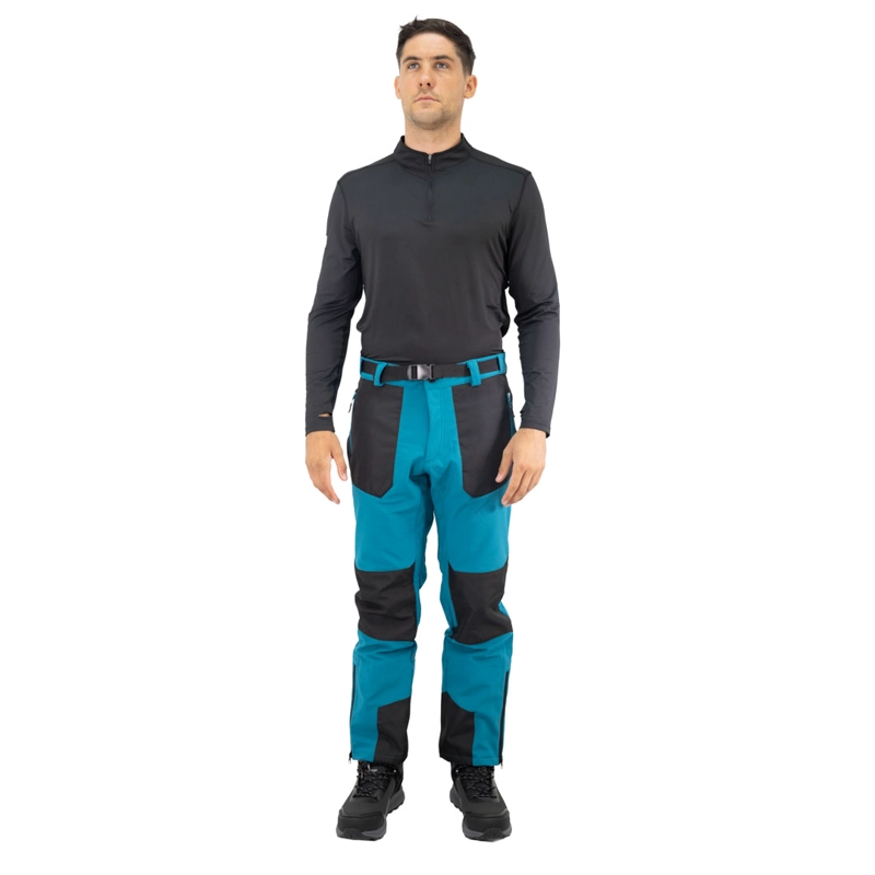 PANTALON TERMICO HW HOMBRE HARDWORK AZUL PETROLEO WOLVERINE ANTIACIDO - 6