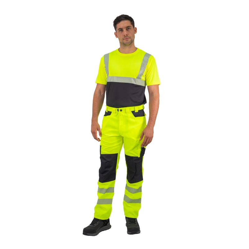 PANTALON CARGO HW HOMBRE HARDWORK AMARILLO DAKOTA FLUOR - 5