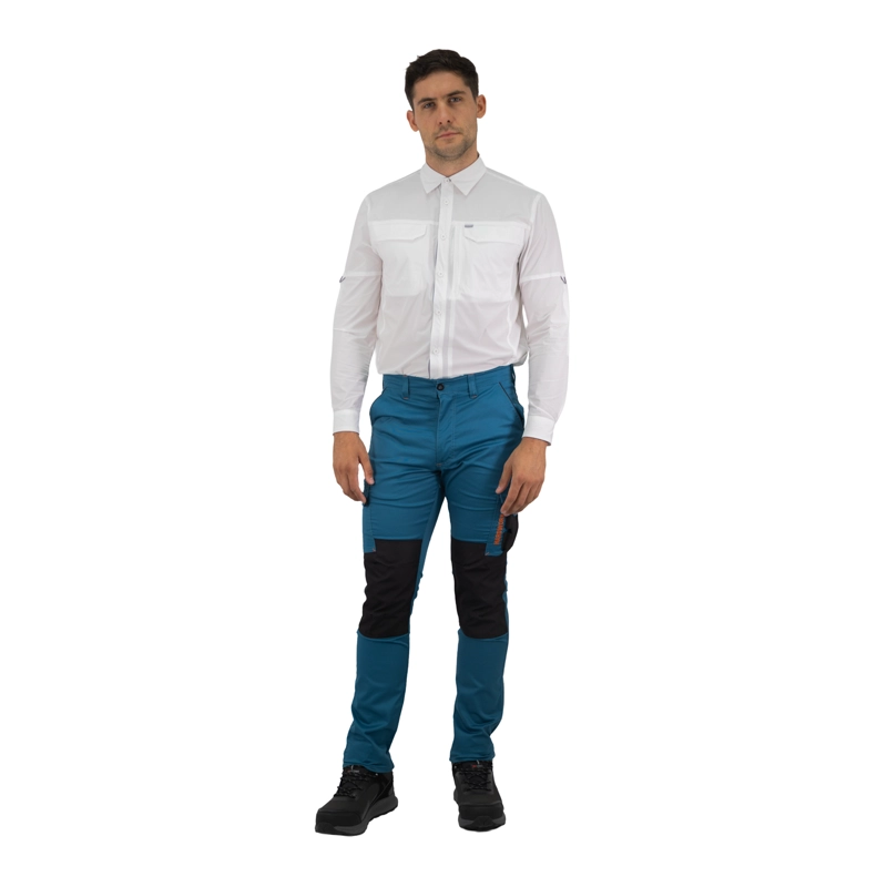 PANTALON CARGO HW HOMBRE HARDWORK PETROLEO DAKOTA SPANDEX - 5