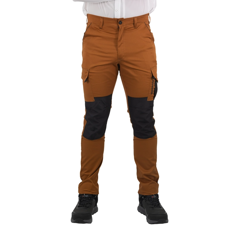 PANTALON CARGO HW HOMBRE HARDWORK CAMEL DAKOTA SPANDEX - 1