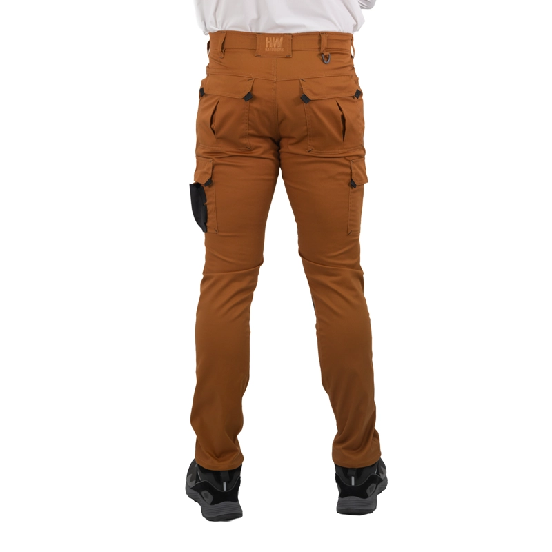 PANTALON CARGO HW HOMBRE HARDWORK CAMEL DAKOTA SPANDEX - 4