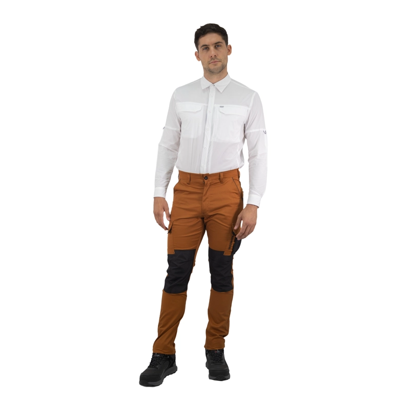 PANTALON CARGO HW HOMBRE HARDWORK CAMEL DAKOTA SPANDEX - 5