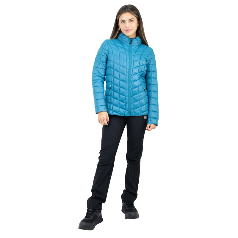 PARKA INSULADA HW TRAVELER MUJER PETROLEO - 1