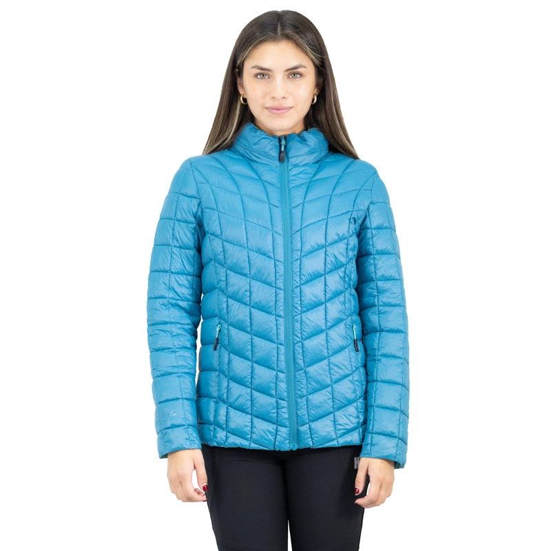 PARKA INSULADA HW TRAVELER MUJER PETROLEO - 2