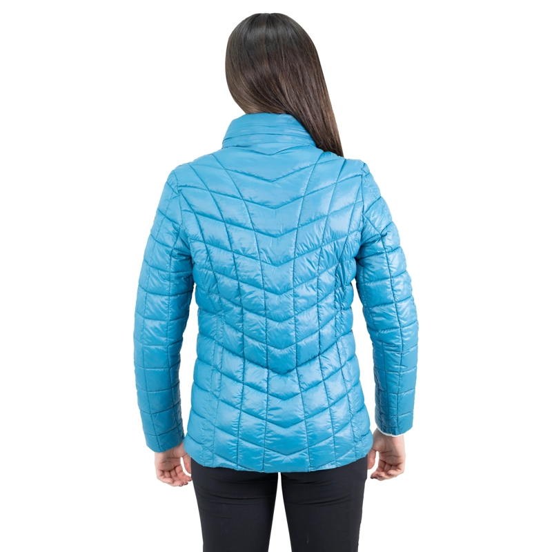 PARKA INSULADA HW TRAVELER MUJER PETROLEO - 5