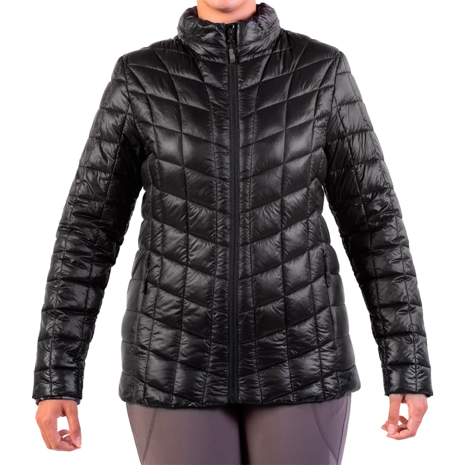 PARKA INSULADA HW TRAVELER MUJER BLACK - 1