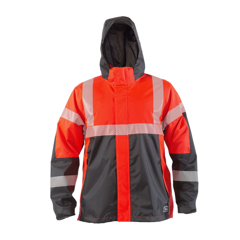 PARKA REFLECTIVA HW SKORPIO 3 EN 1 ROJO FLUOR - 1