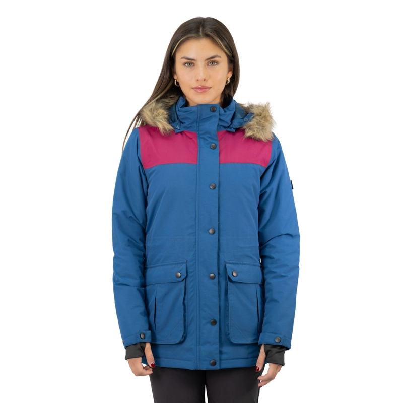 PARKA IMPERMEABLE HW KODIAK MUJER AZUL - 1