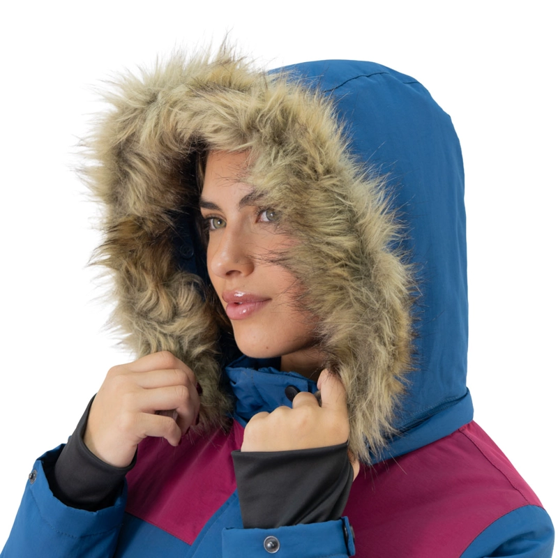 PARKA IMPERMEABLE HW KODIAK MUJER AZUL - 4