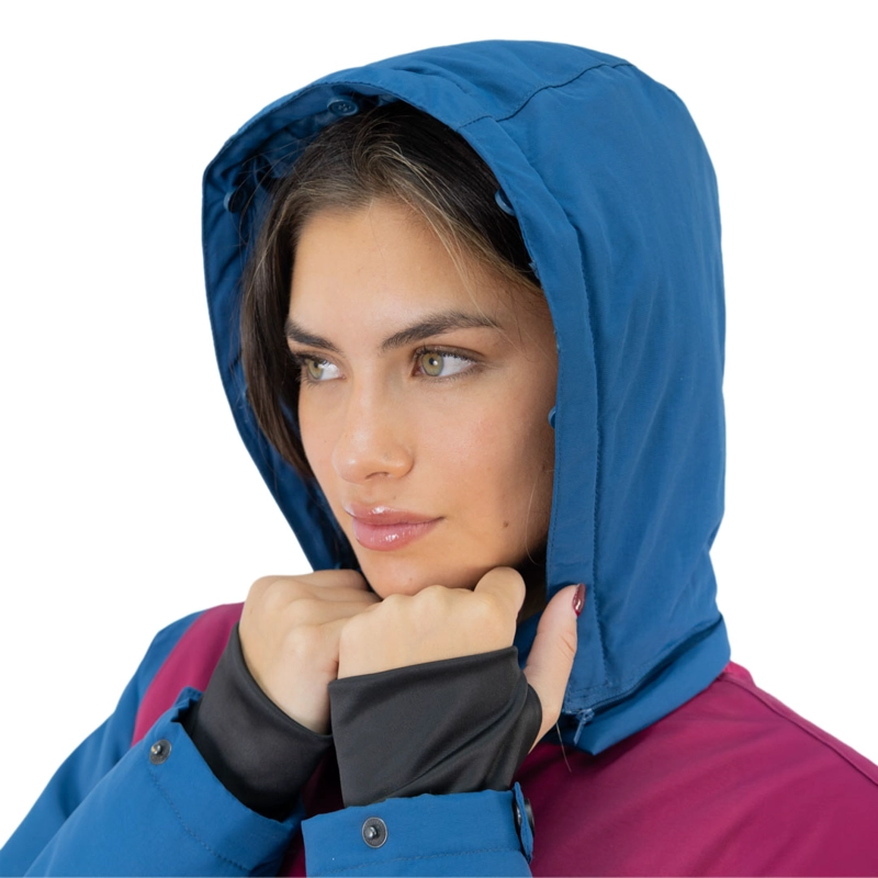 PARKA IMPERMEABLE HW KODIAK MUJER AZUL - 5