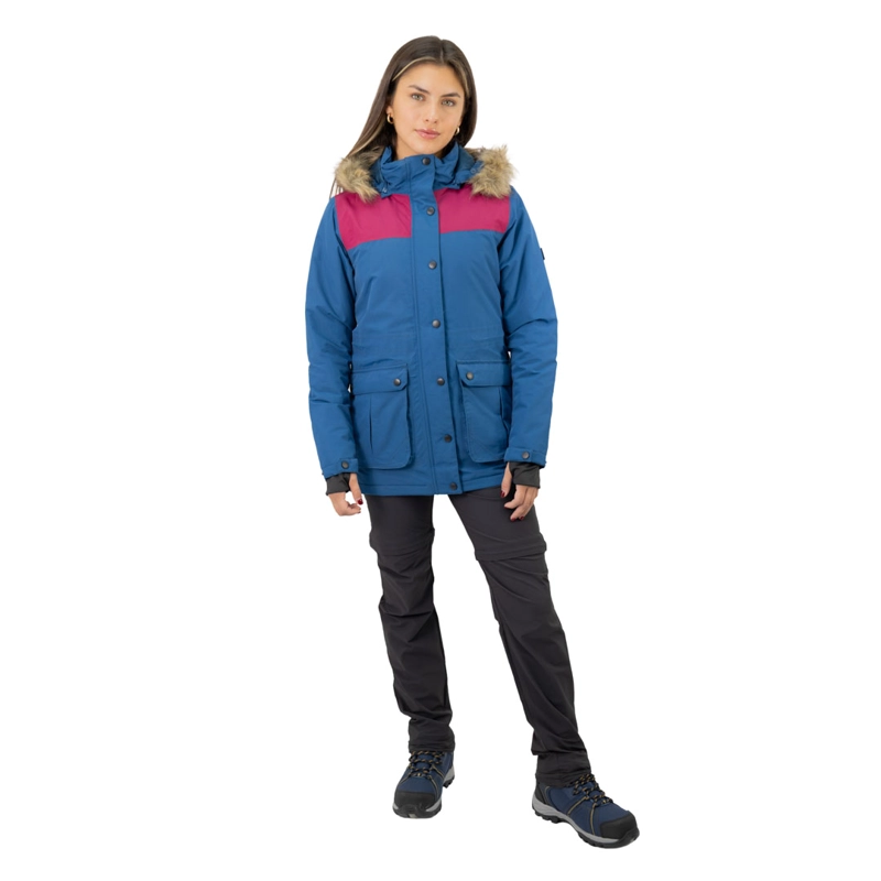 PARKA IMPERMEABLE HW KODIAK MUJER AZUL - 6