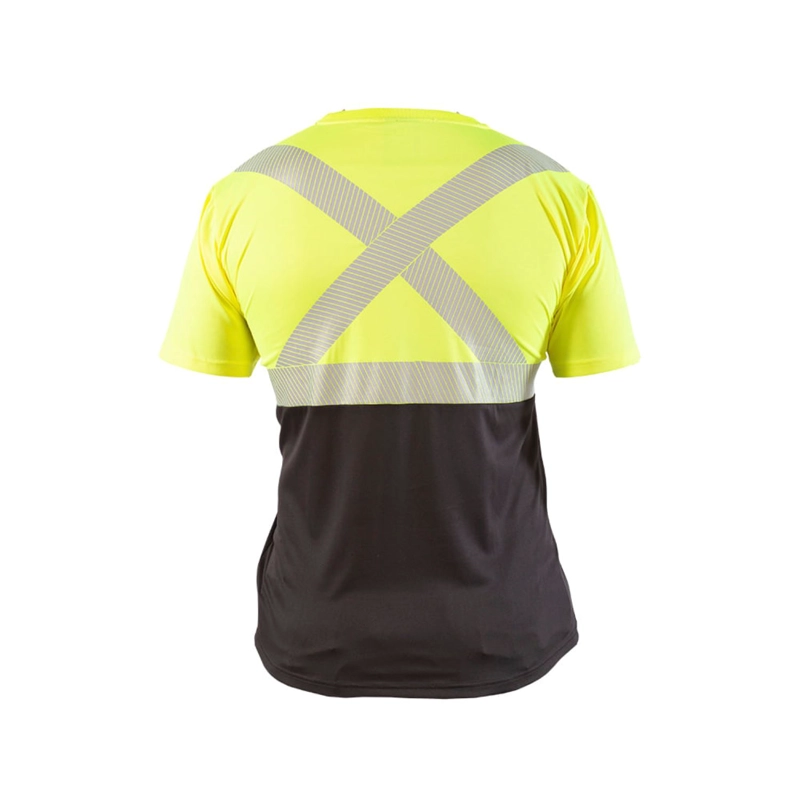 POLERA REFLECTIVA HW AMARILLO FLUOR MANGA CORTA - 2