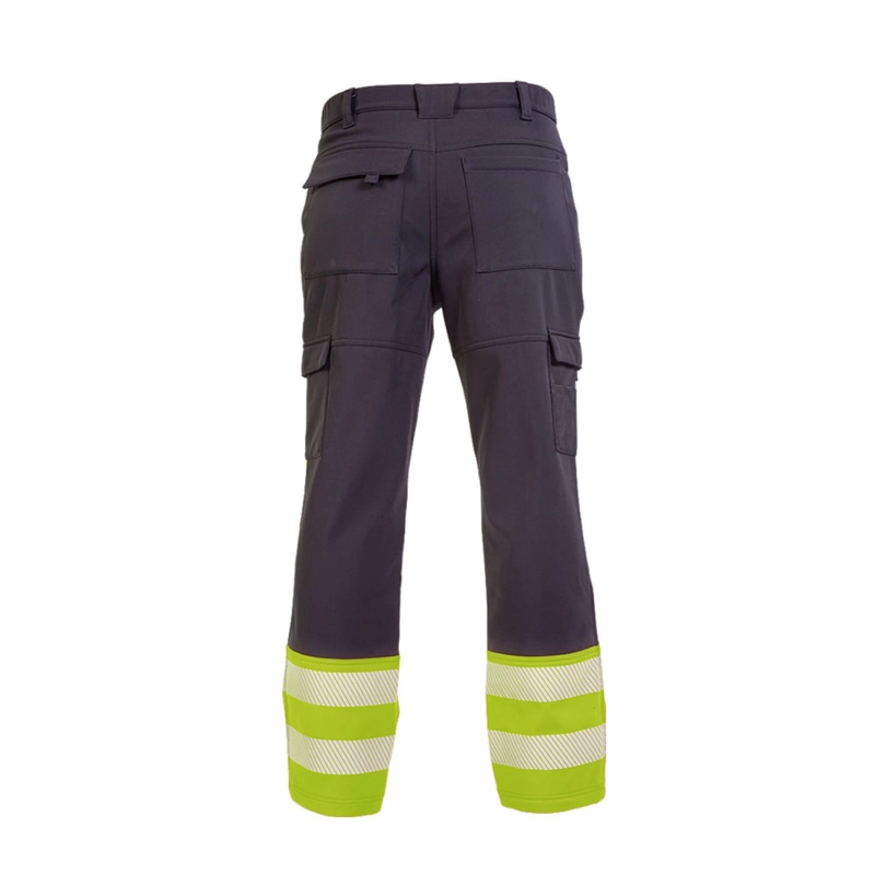PANTALON HOMBRE HARDWORK AMARILLO SOFTSHELL HW OKLAN FLUOR - 2