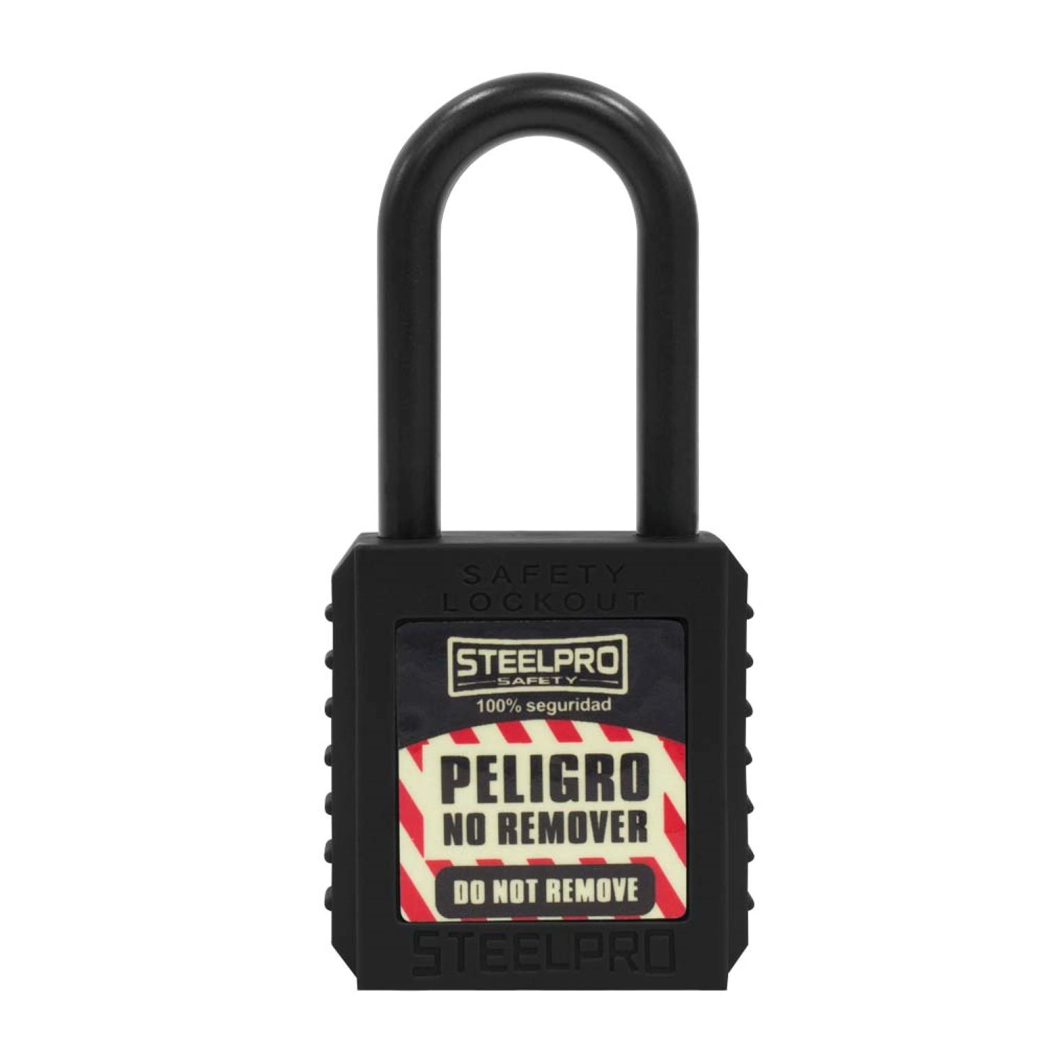 CANDADO STEELPRO DIELE CTRICO NEGRO - 1