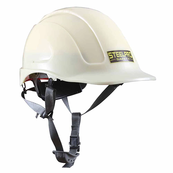 CASCO STEELPRO MONTAÑA ABS BLANCO FOTOLUMINISCENTE - 1