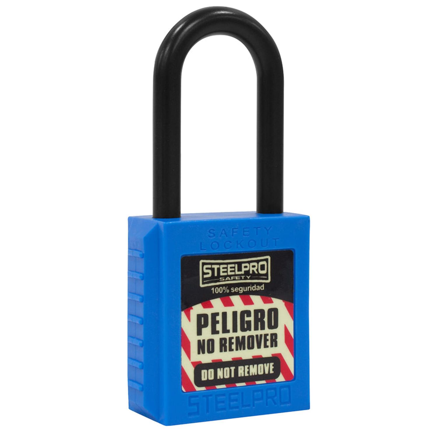 CANDADO STEELPRO DIELE CTRICO AZUL - 2