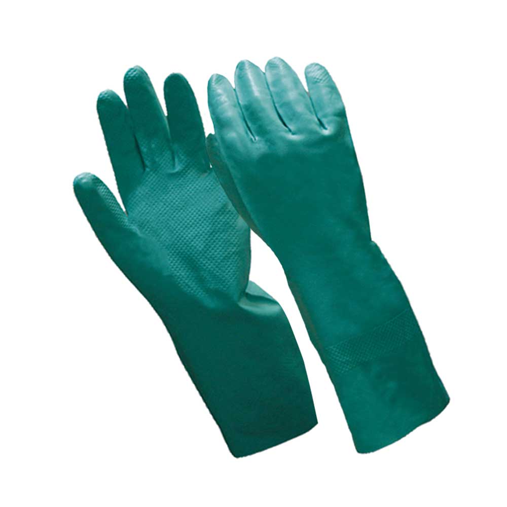 GUANTE STEELPRO NITRILO VERDE - 1