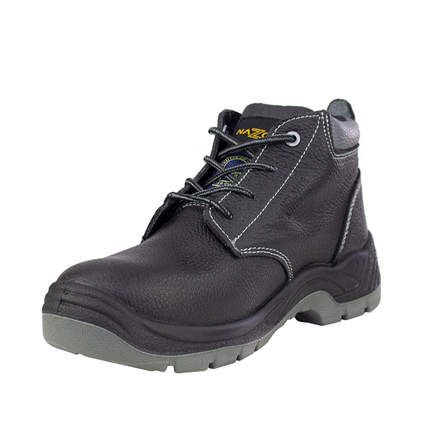 ZAPATO SEGURIDAD NAZCA ROBLE BLACK - 4