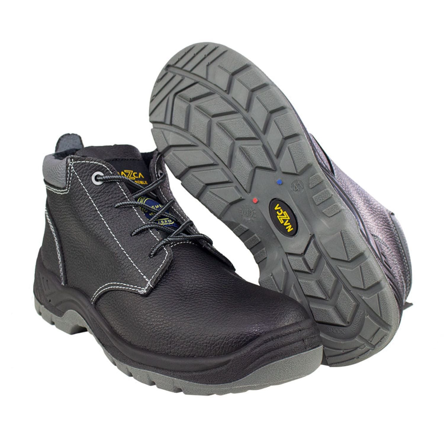 ZAPATO SEGURIDAD NAZCA ROBLE BLACK - 5