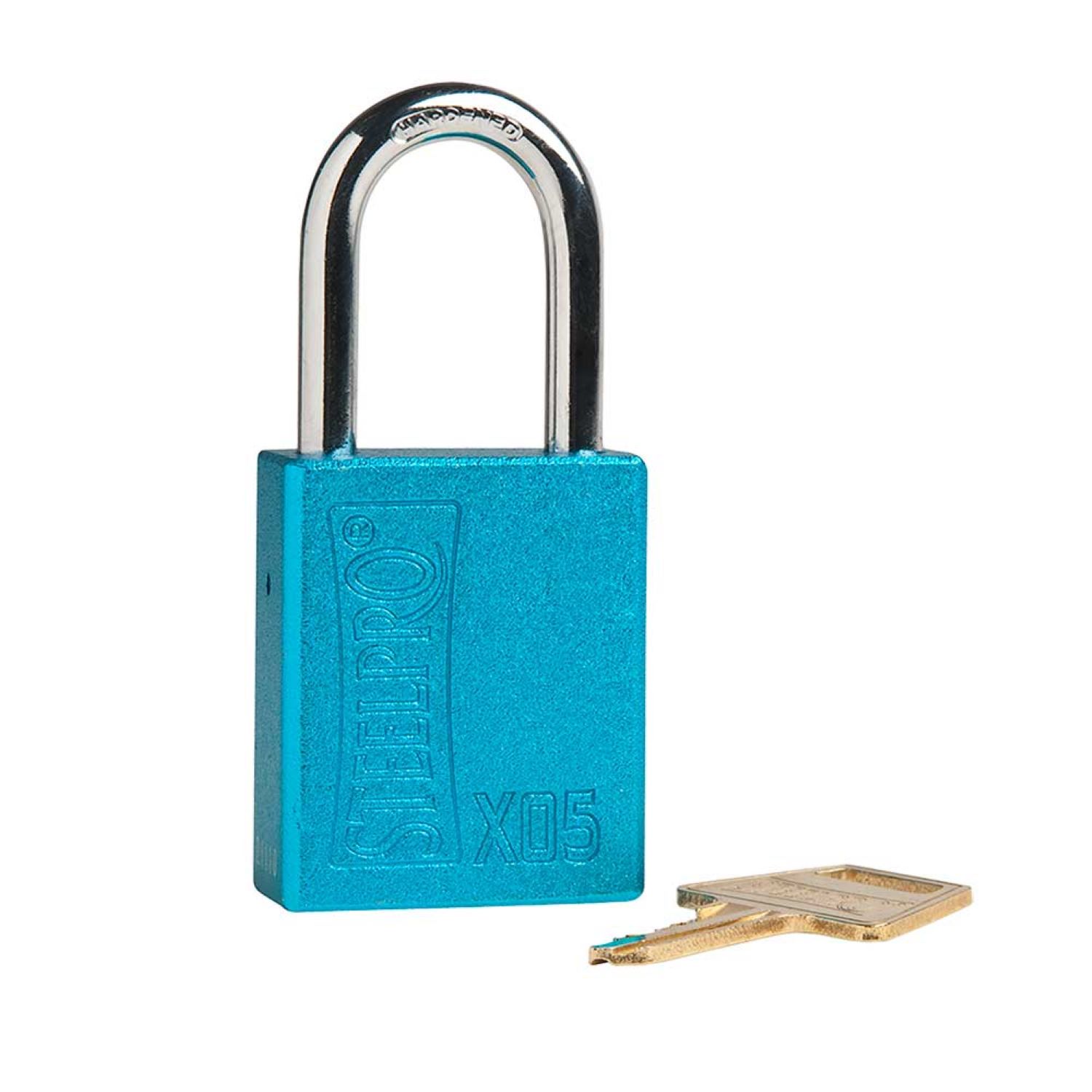 CANDADO STEELPRO LOCK OUT X05 AZUL - 1