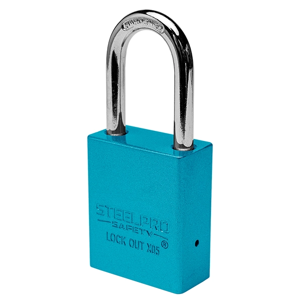 CANDADO STEELPRO LOCK OUT X05 AZUL - 2