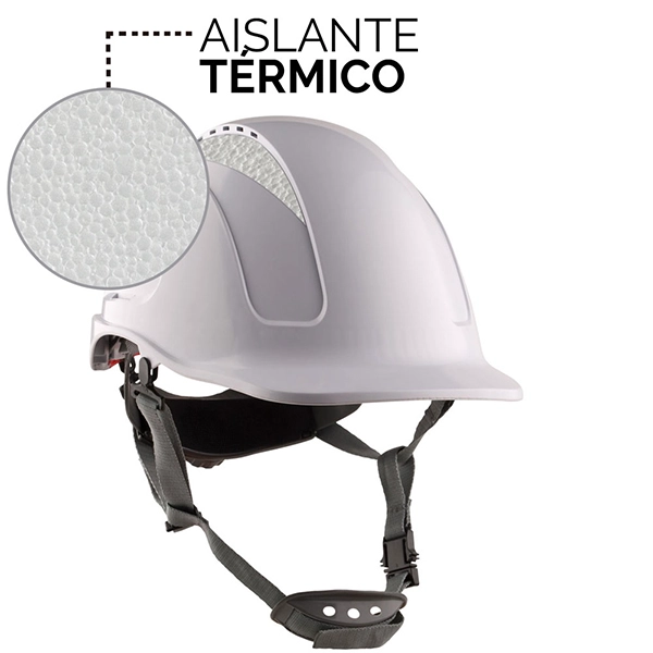 CASCO STEELPRO MONTAÑA VENTILADO BLANCO - 3