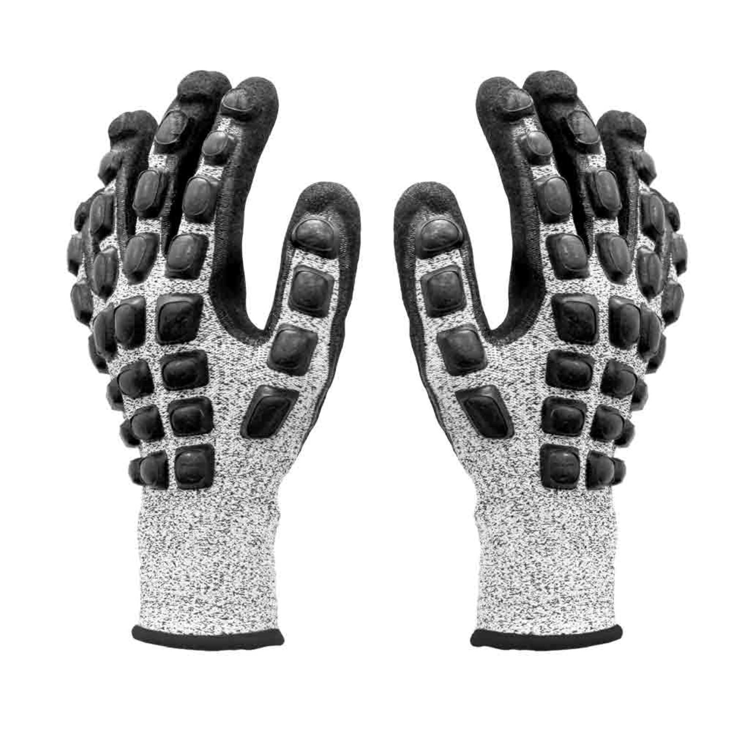 GUANTE STEELPRO GRIS MULTIFLEX CUT 5 IMPACT NITRILO - 1