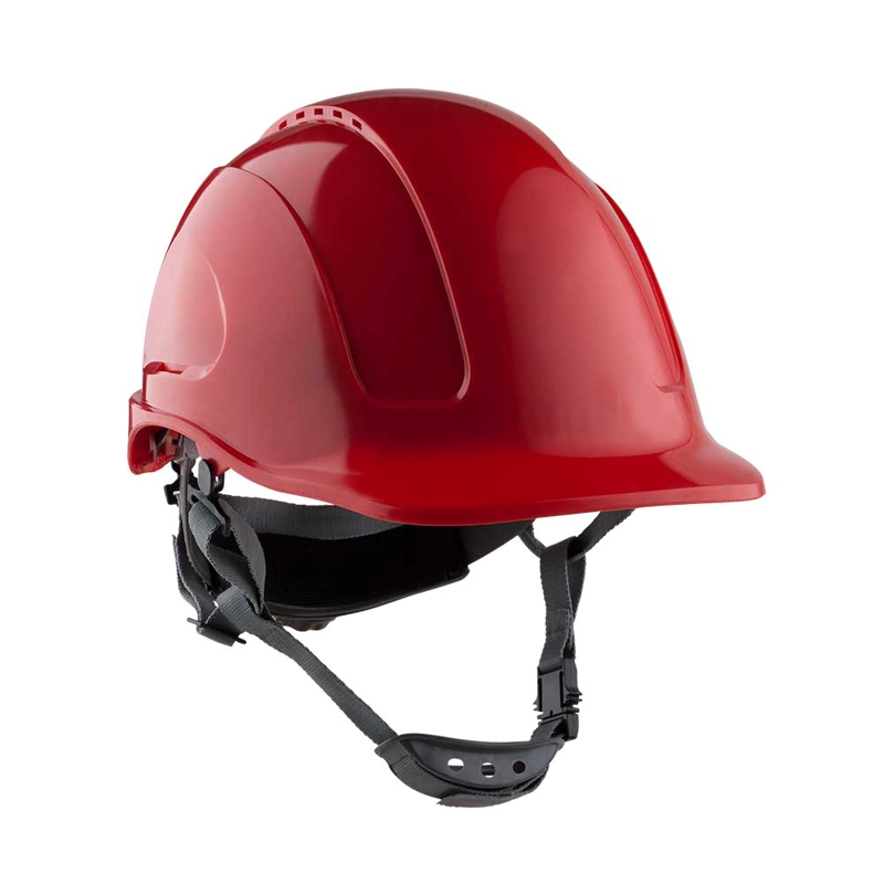 CASCO STEELPRO MONTAÑA VENTILADO ROJO - 1