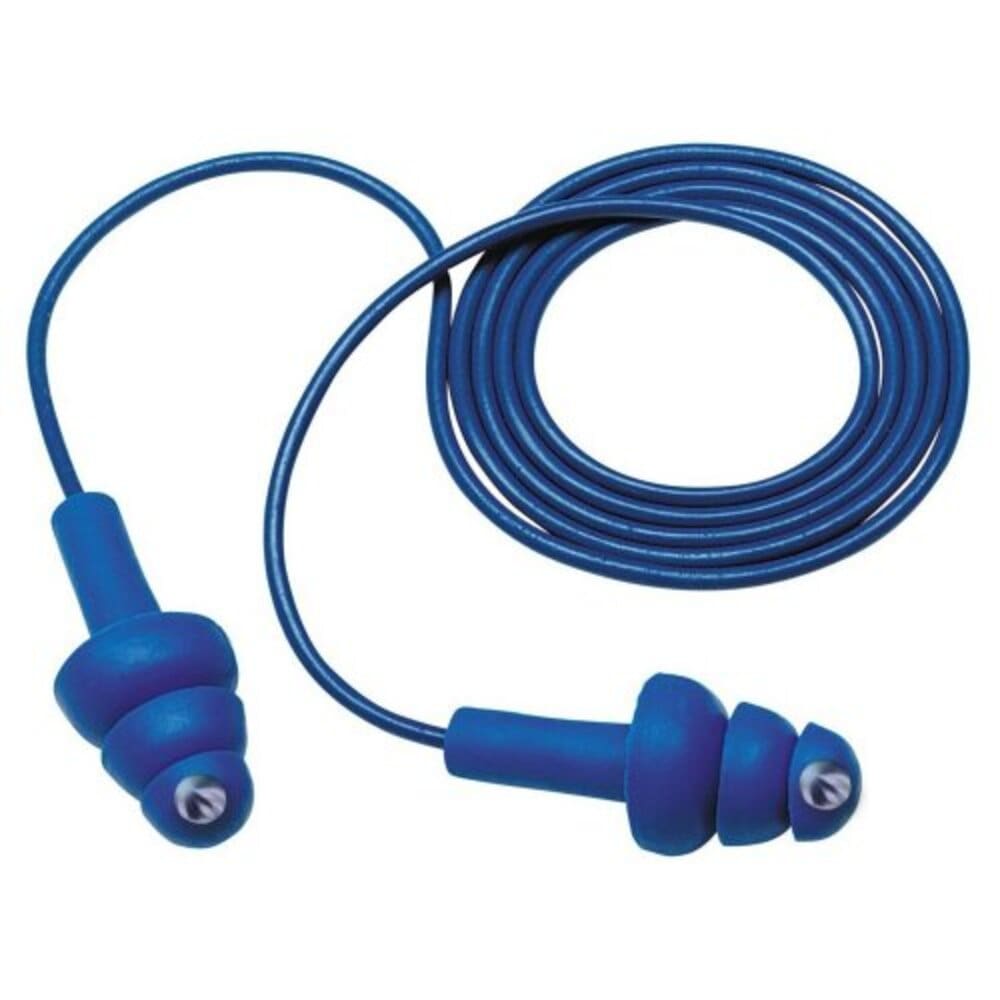 TAPÓN STEELPRO AZUL C/METAL DETECTABLE REUTILIZABLE 100 PARES - 1