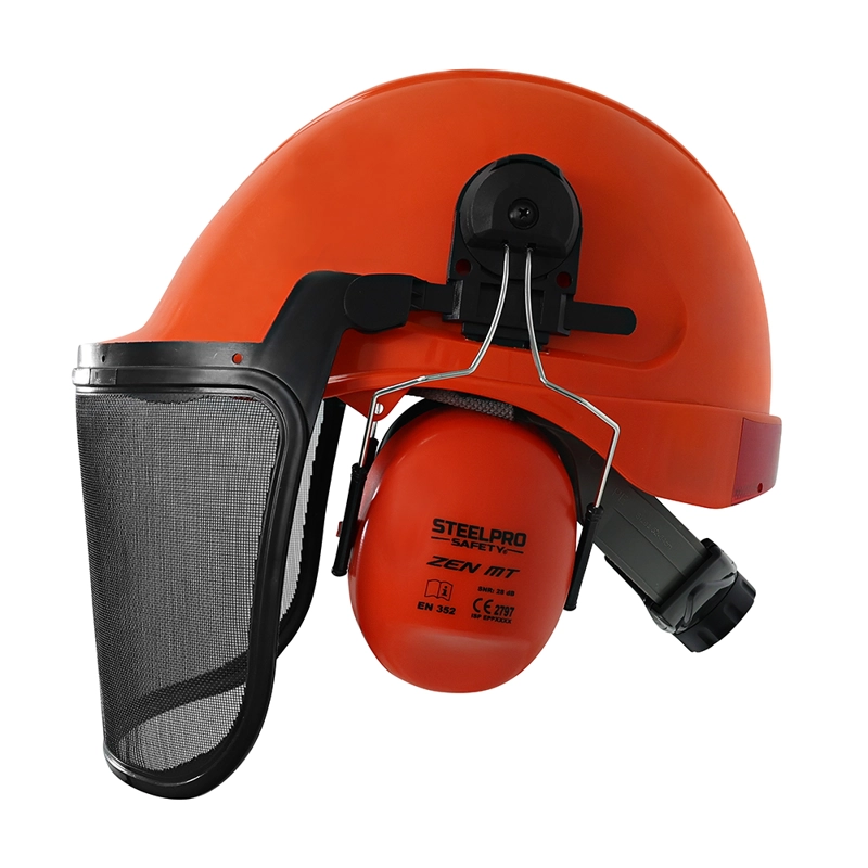 CASCO MTA ABS MOTOSIERRA NARANJO - 2