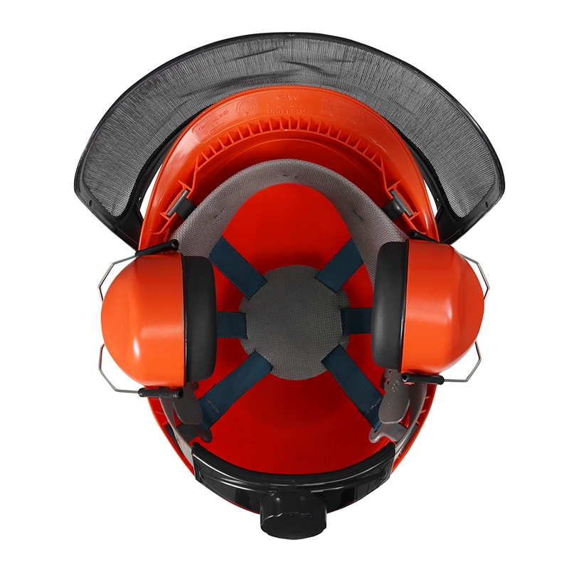 CASCO MTA ABS MOTOSIERRA NARANJO - 3