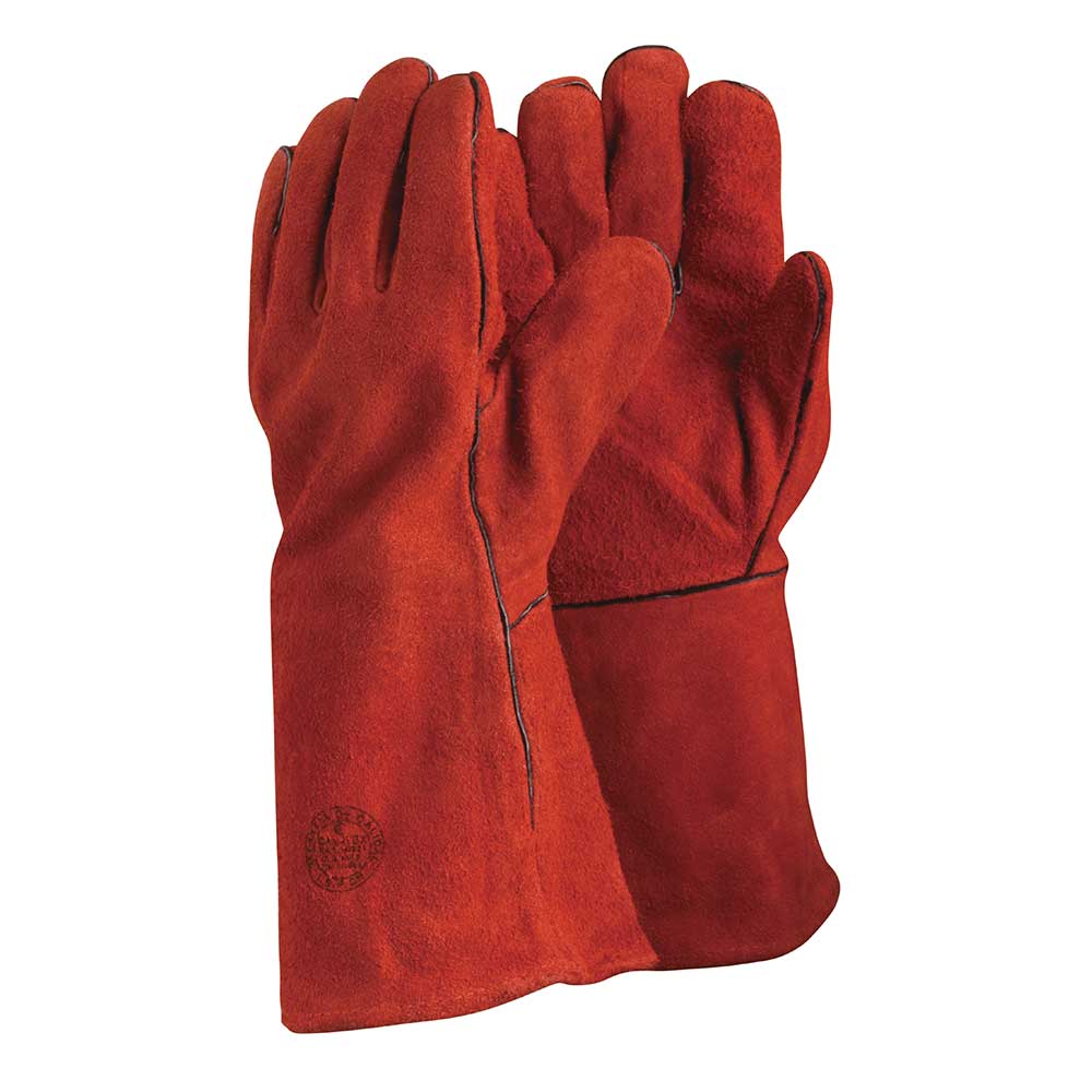 GUANTE SOLDADOR ROJO - 1