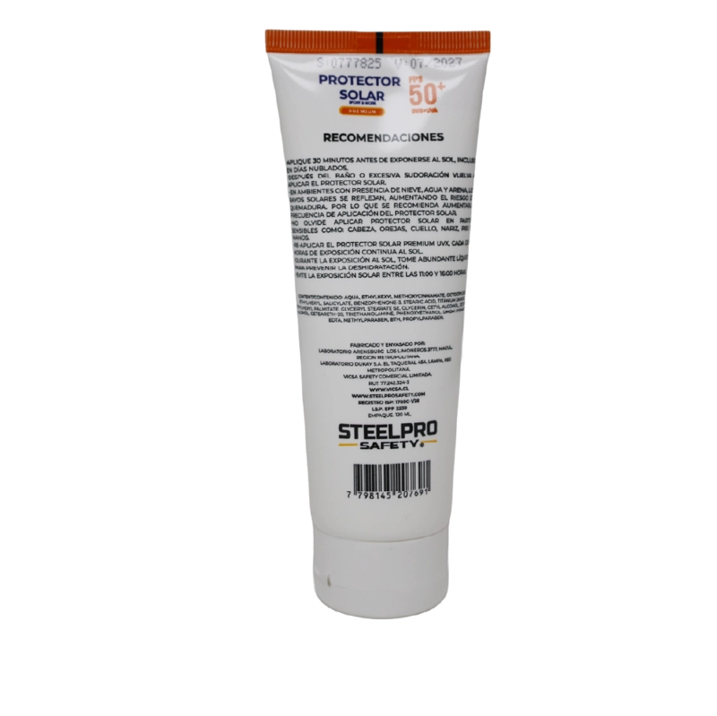 CREMA PROTECCION SOLAR UVX 120 GRS. PREMIUM - 3